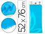 Liderpapel Papel de seda Celeste 52x76cm (5 hojas)