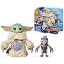 Hasbro HASG25305L0 Figura Electrónica Grogu Hugs de 6.5 cm - Anzellan - Juguete Star Wars The Mandalorian para Niños +4 Años