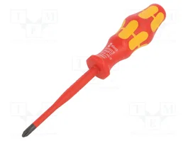 WERA Destornillador aislado slim PlusMinus PH2/SL
