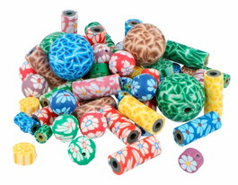 Innspiro Cuentas de Pasta Polimérica con Formas y Colores Surtidos, 150 unidades