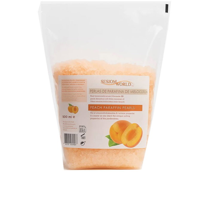 SESIOM WORLD Parafina para Tratamientos de Manos y Pies con Aroma a Melocotón 1000 ml