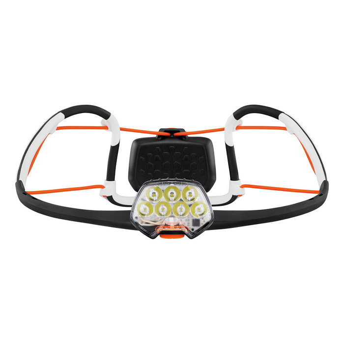 Petzl E104BA00 Linterna Frontal IKO CORE 500 lúmenes Carga USB Negro Naranja Blanco