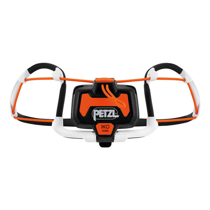 Petzl E104BA00 Linterna Frontal IKO CORE 500 lúmenes Carga USB Negro Naranja Blanco