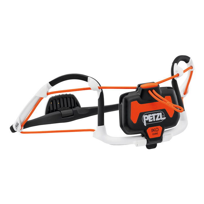 Petzl E104BA00 Linterna Frontal IKO CORE 500 lúmenes Carga USB Negro Naranja Blanco