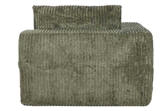 DKD Home Decor Sofá Scandi Verde 220 x 158 x 91 cm Poliéster Foam