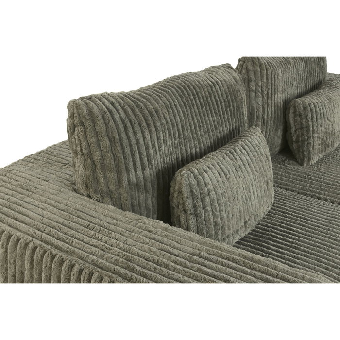 Sofá Home ESPRIT Verde Scandi 220 x 158 x 91 cm