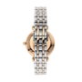 Armani AR11293 Reloj de Mujer con Caja Dorada y Correa Plateada