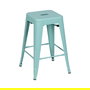Taburete Turquesa Metal Dallas 42 X 42 X 61,20 cm (Set de 4)