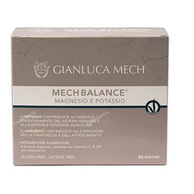 GIANLUCA MECH Magnesio+Potasio 20 sobres GIANLUCA MECH Magnesio+Potasio 20 sobres