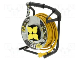 KEL Prolongador de alimentación HEAVY H07RN-F 3G2,5mm2 40m