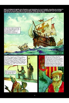 La Conquista. Adaptacion Grafica