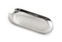 My Bar Bandeja Cambio Inoxidable Bar Oval 22,2 cm x 9,5 cm x 1 cm (24 Unidades)