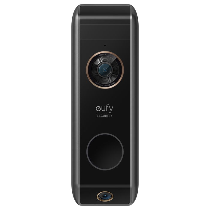 EUFY E8213 Timbre Inalambrico Negro Blanco Dual Motion Detection Hogar 16GB 2560 x 1920 Pixeles