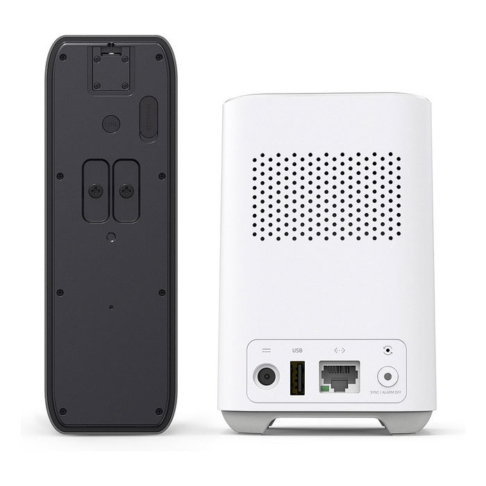 EUFY E8213 Timbre Inalambrico Negro Blanco Dual Motion Detection Hogar 16GB 2560 x 1920 Pixeles