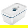 ZWILLING 36815-019-0 Fresh&Save Quick Set La Mer - Envasadora al Vacío Automática con Recipientes de Vidrio, Sellado al Vacío, 110-240V, Azul, Incluye Bolsas y Rollo