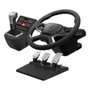 Hori Volante con caja de cambios y pedales para PC