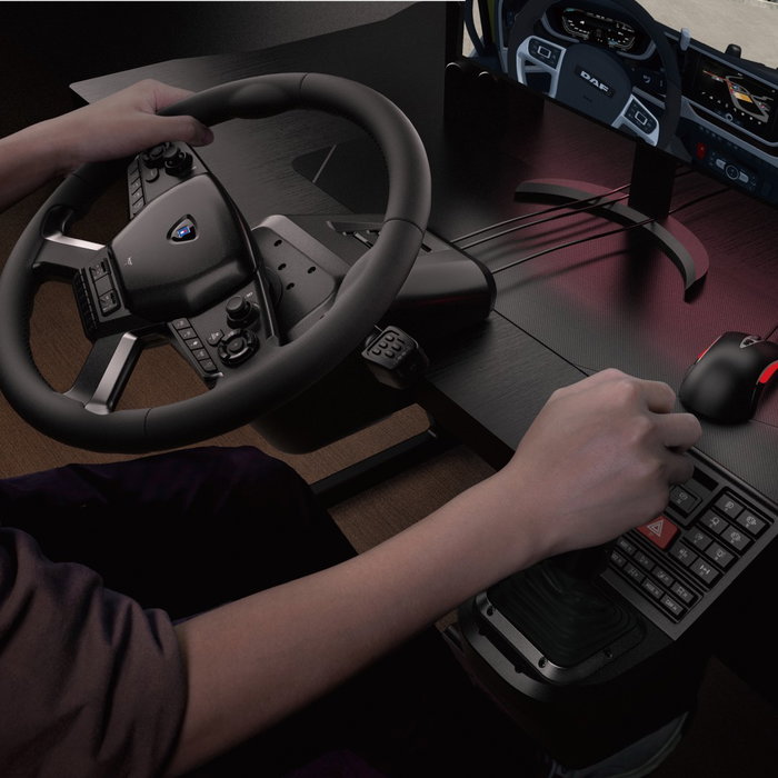 Hori Volante con caja de cambios y pedales para PC