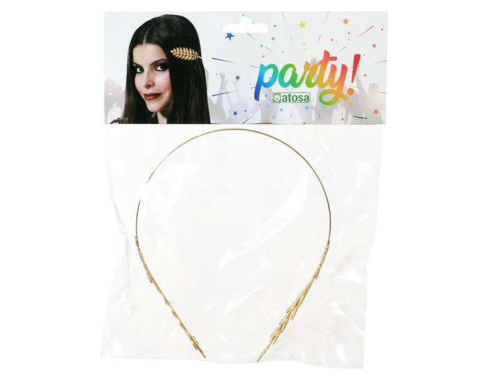 Diadema Carnaval Metal Dorado Mujer Adulto Diadema Carnaval Metal Dorado Mujer Adulto