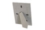 DKD Home Decor Marco de Foto 10x15 Tradicional Rosa Palo Gris (2 Unidades) 21.5 x 16.5 cm
