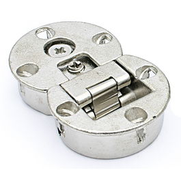 HERRAJES ALK Bisagra Para Puertas Abatibles Embutir 35Mm Zamak Niquelado