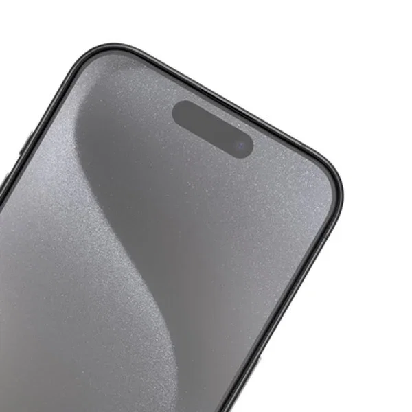 Just in Case 8132154 Protector de Pantalla de Vidrio Templado 9H para iPhone 15 Pro, Transparente, Resistente a Impactos y Rayones, 1 Unidad