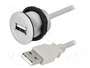 HARTING Conector hembra USB har-port 22mm IP20 plata