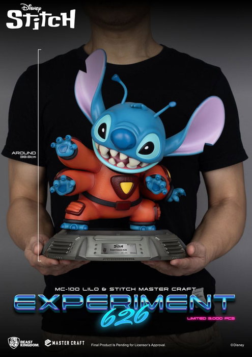 Lilo & Stitch Estatua Master Craft Experiment 626 39 cm