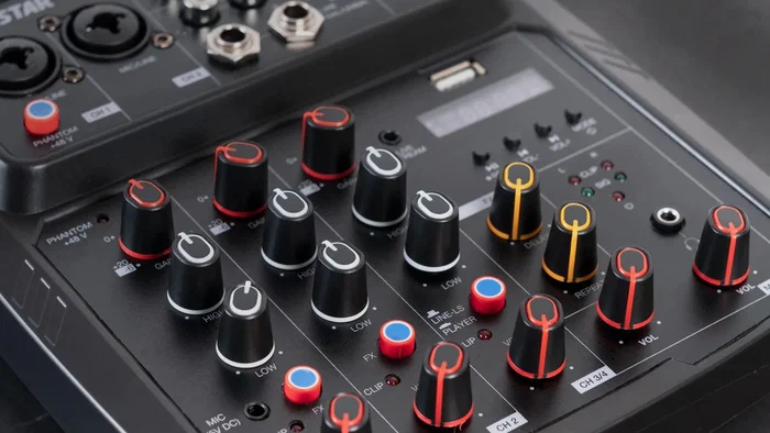 Mesa de mezclas fonestar mix-4live Mesa de mezclas fonestar mix-4live