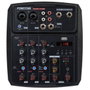 Fonestar MIX-4LIVE Mezclador DJ 4 Canales Negro