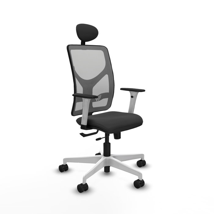 PIQUERAS Y CRESPO Silla de oficina Motilla Gris con Mecanismo Sincro/Traslack PIQUERAS Y CRESPO Silla de oficina Motilla Gris con Mecanismo Sincro/Traslack
