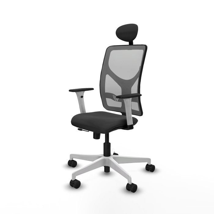 PIQUERAS Y CRESPO Silla de oficina Motilla Gris con Mecanismo Sincro/Traslack PIQUERAS Y CRESPO Silla de oficina Motilla Gris con Mecanismo Sincro/Traslack