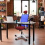PIQUERAS Y CRESPO Silla de oficina Motilla Gris con Mecanismo Sincro/Traslack