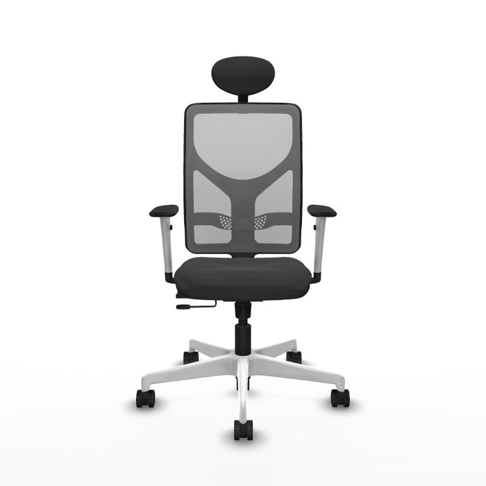 PIQUERAS Y CRESPO Silla de oficina Motilla Gris con Mecanismo Sincro/Traslack PIQUERAS Y CRESPO Silla de oficina Motilla Gris con Mecanismo Sincro/Traslack