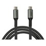 Kabelmeister 2240-CCT010A Cable USB C a USB C 2.0 1m 240W Trenzado Antracita