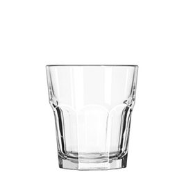 Libbey Vaso Gibraltar - Vaso de Vidrio Borde Grueso, Capacidad 35.5 cl, Alto 100 mm, Diámetro 91 mm (Set de 12)