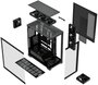 Modecom Volcano Stellar Plus ARGB 8F Chasis Midi Tower Gaming Negro con Ventiladores ARGB
