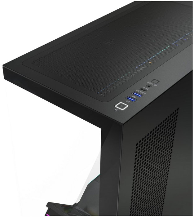 Modecom Volcano Stellar Plus ARGB 8F Chasis Midi Tower Gaming Negro con Ventiladores ARGB