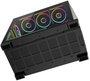 Modecom Volcano Stellar Plus ARGB 8F Chasis Midi Tower Gaming Negro con Ventiladores ARGB