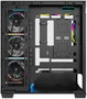 Modecom Volcano Stellar Plus ARGB 8F Chasis Midi Tower Gaming Negro con Ventiladores ARGB