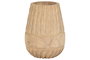 DKD Home Decor Jarron Natural Jarrones 24 Madera Paulownia Natural 32 x 42 x 32 cm