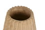 DKD Home Decor Jarrón de Madera de Paulownia Tallado Natural