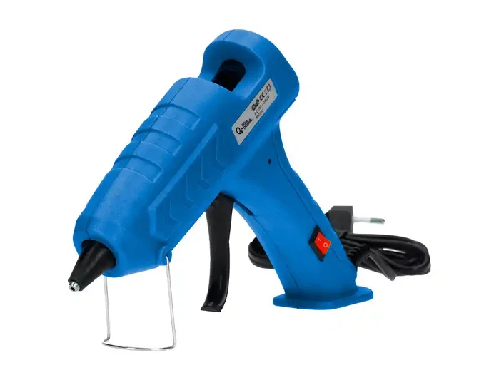 Liderpapel Pistola de Silicona Caliente 100W Gatillo Dispensador con 2 Barras de Repuesto 11mm Liderpapel Pistola de Silicona Caliente 100W Gatillo Dispensador con 2 Barras de Repuesto 11mm