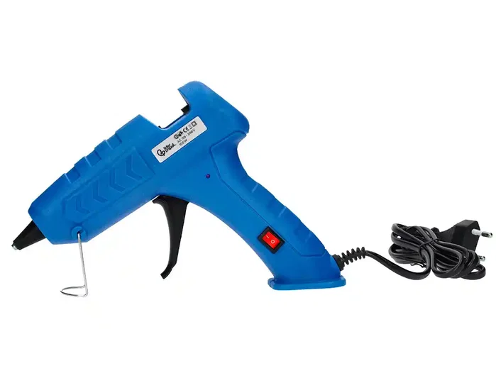Liderpapel Pistola de Silicona Caliente 100W Gatillo Dispensador con 2 Barras de Repuesto 11mm Liderpapel Pistola de Silicona Caliente 100W Gatillo Dispensador con 2 Barras de Repuesto 11mm