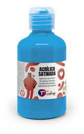 Pintura Acrilica Tcolors 250 Ml (Botella) Cyan