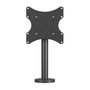 Neomounts DS42-430BL12 Soporte de Mesa Giratorio para TV hasta 43 Pulgadas, Negro