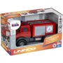 KLEIN KLE4009847038005 - Camión de Bomberos Todoterreno Mercedes Unimog 3600 con Portón Abatible - Ruedas Blandas - Escala 1:24 - Juguete para +3 Años