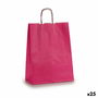 Bolsa de Papel Pincello Rosa 12 x 52 x 32 cm 32 x 0,5 x 12 cm (25 Unidades)