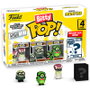 FUNKO Blister 4 figuras Bitty POP Minions Series 2