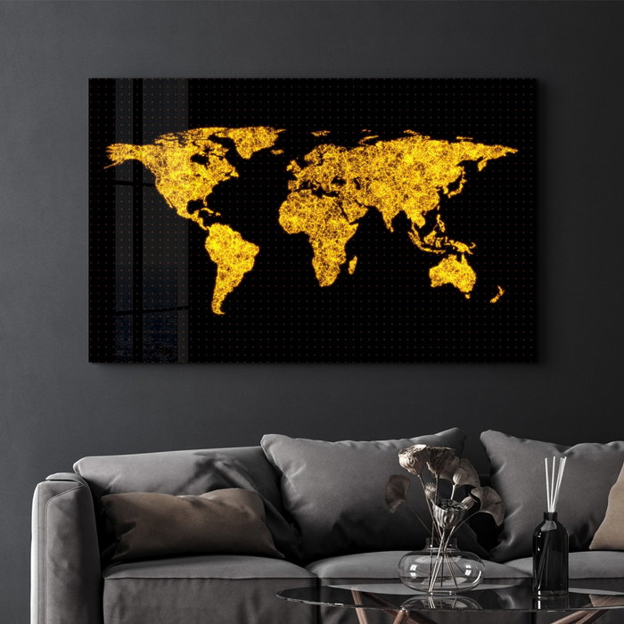 Wallity Pintura Decorativa de Vidrio Templado CAM-5072 - 70 x 110 cm