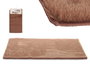 Giftdecor Alfombra Pelo Corto Marron 60x90 cm (Set de 6)